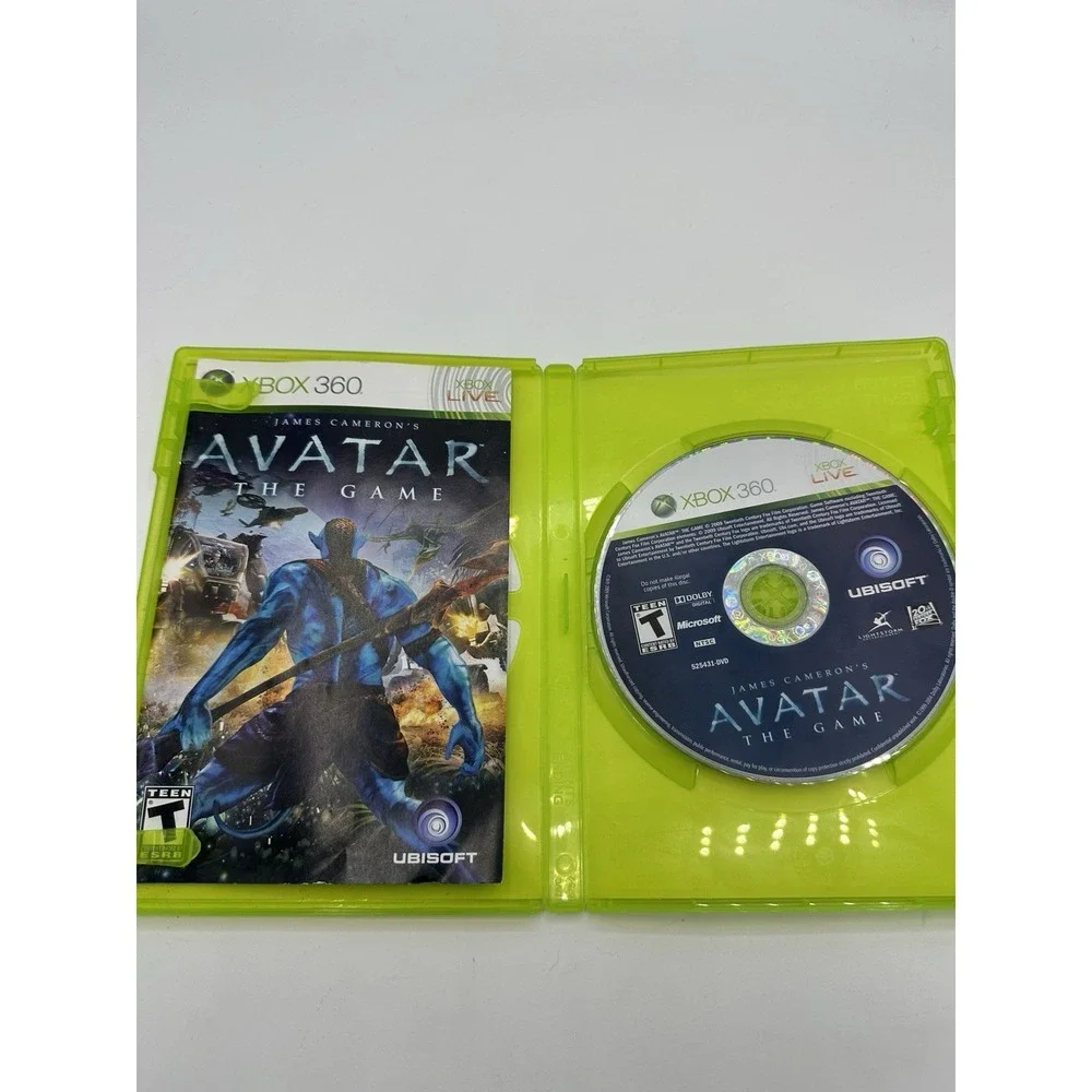 James Camerons Avatar The Game Xbox 360 2009 Complete Tested W/ Manual